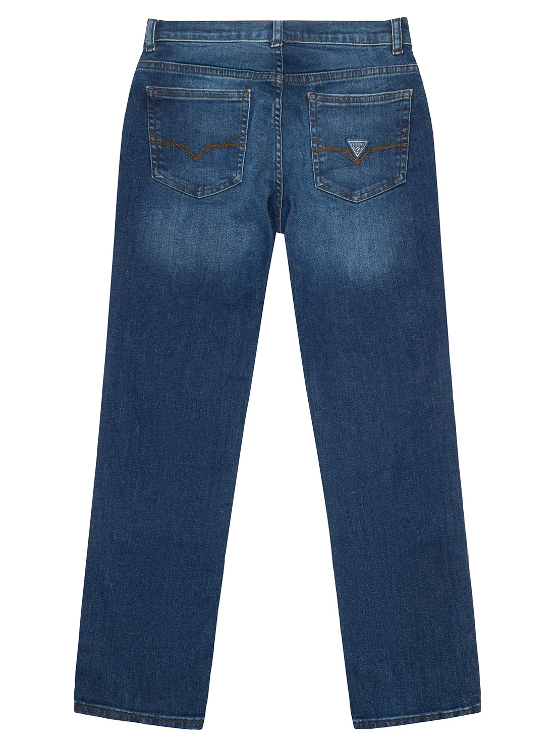 Blue Denim Slim Fit Pants (7-16)