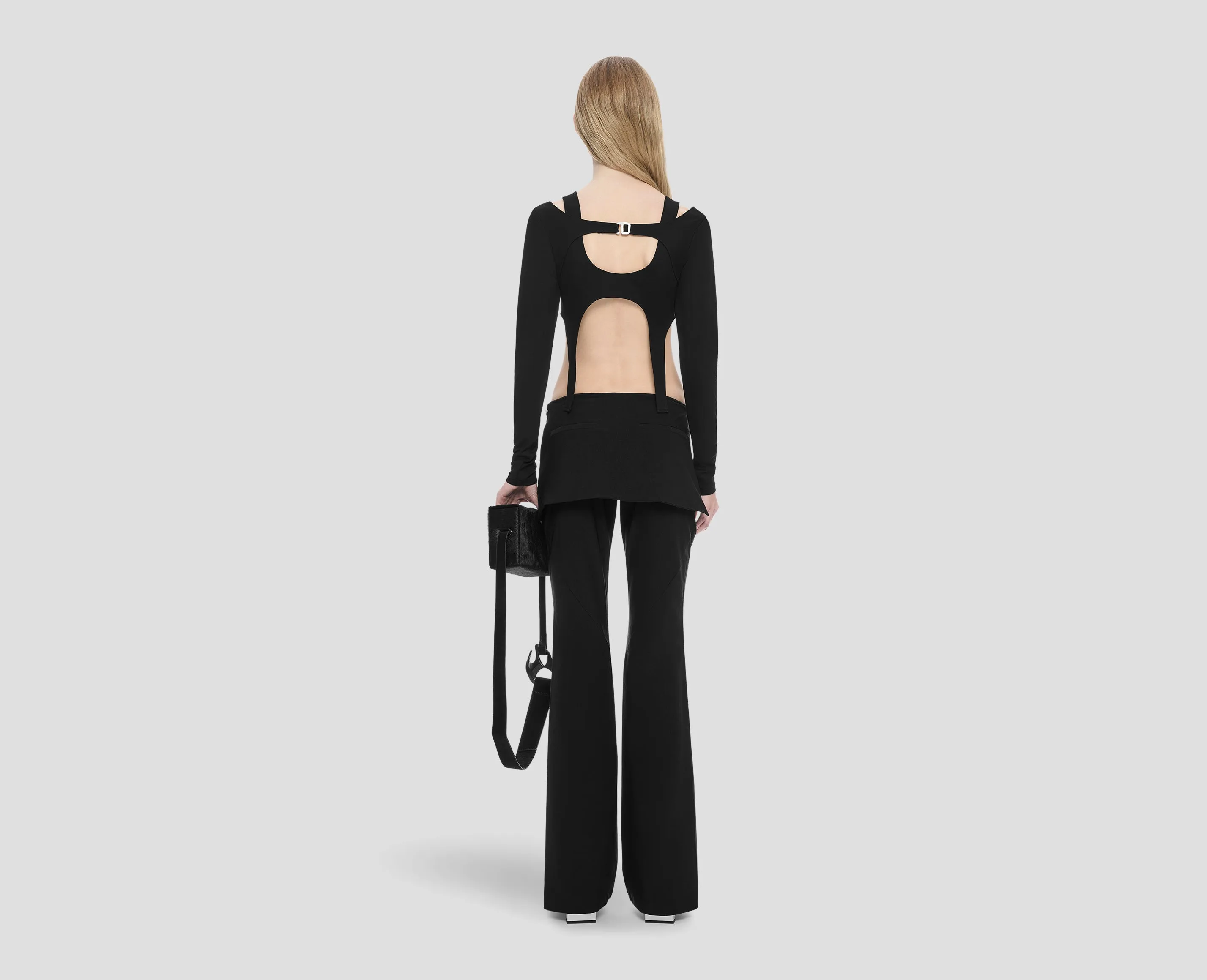 BOOTCUT SKIRT TROUSERS