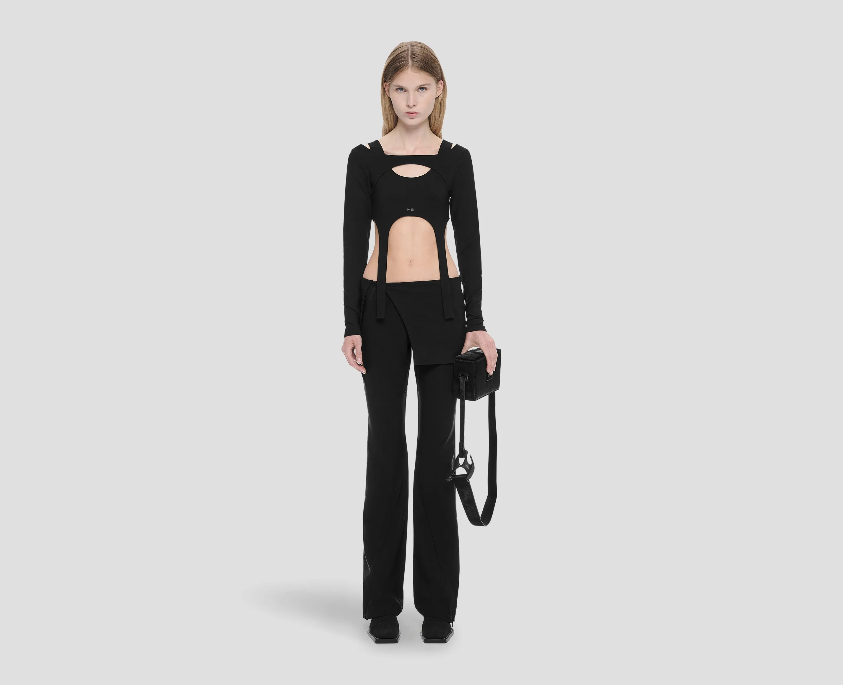 BOOTCUT SKIRT TROUSERS