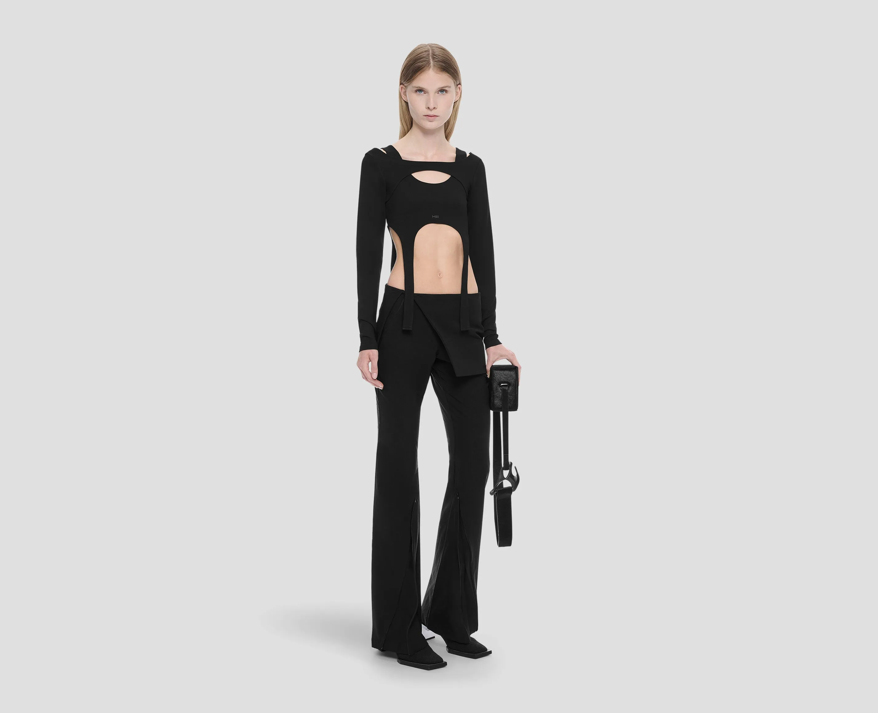 BOOTCUT SKIRT TROUSERS