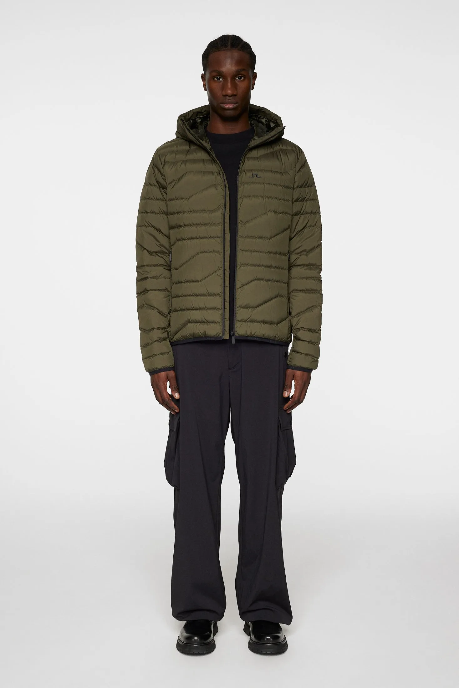 Cliff Light Down Hood / Forest Green