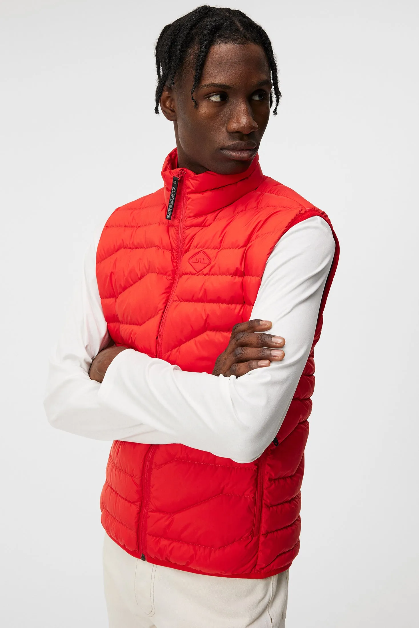 Cliff Light Down Vest / Fiery Red