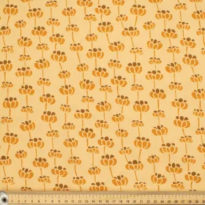 Country Side Collection #04 Yellow Pumpkin Cotton Prints