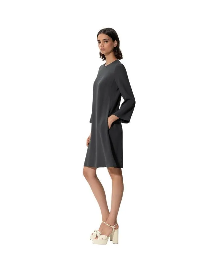 Crepe 3/4 Sleeve Dress