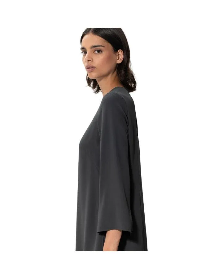 Crepe 3/4 Sleeve Dress