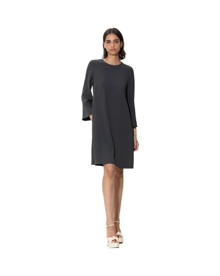 Crepe 3/4 Sleeve Dress