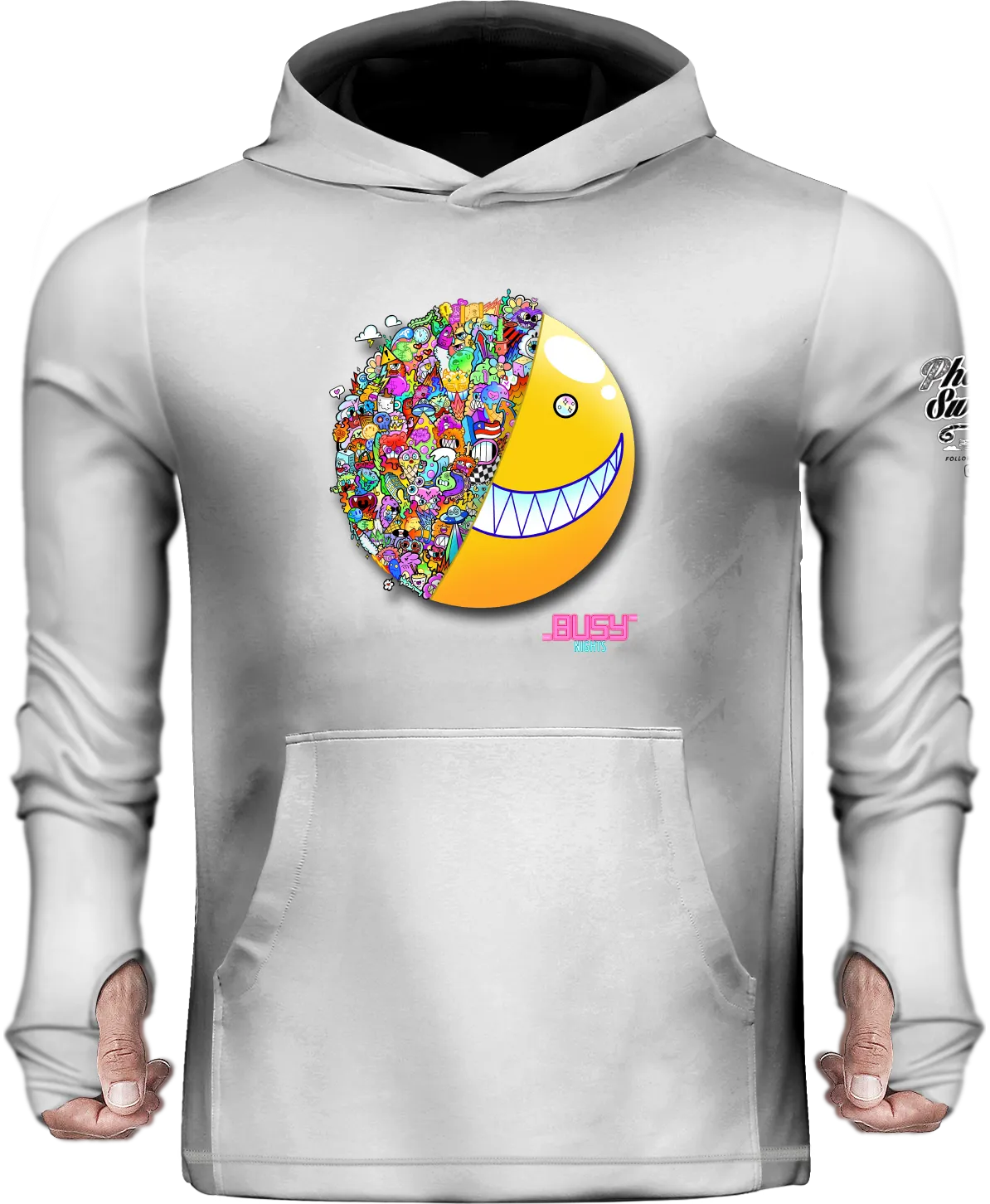 Driver Sun Hoody | Happy Face