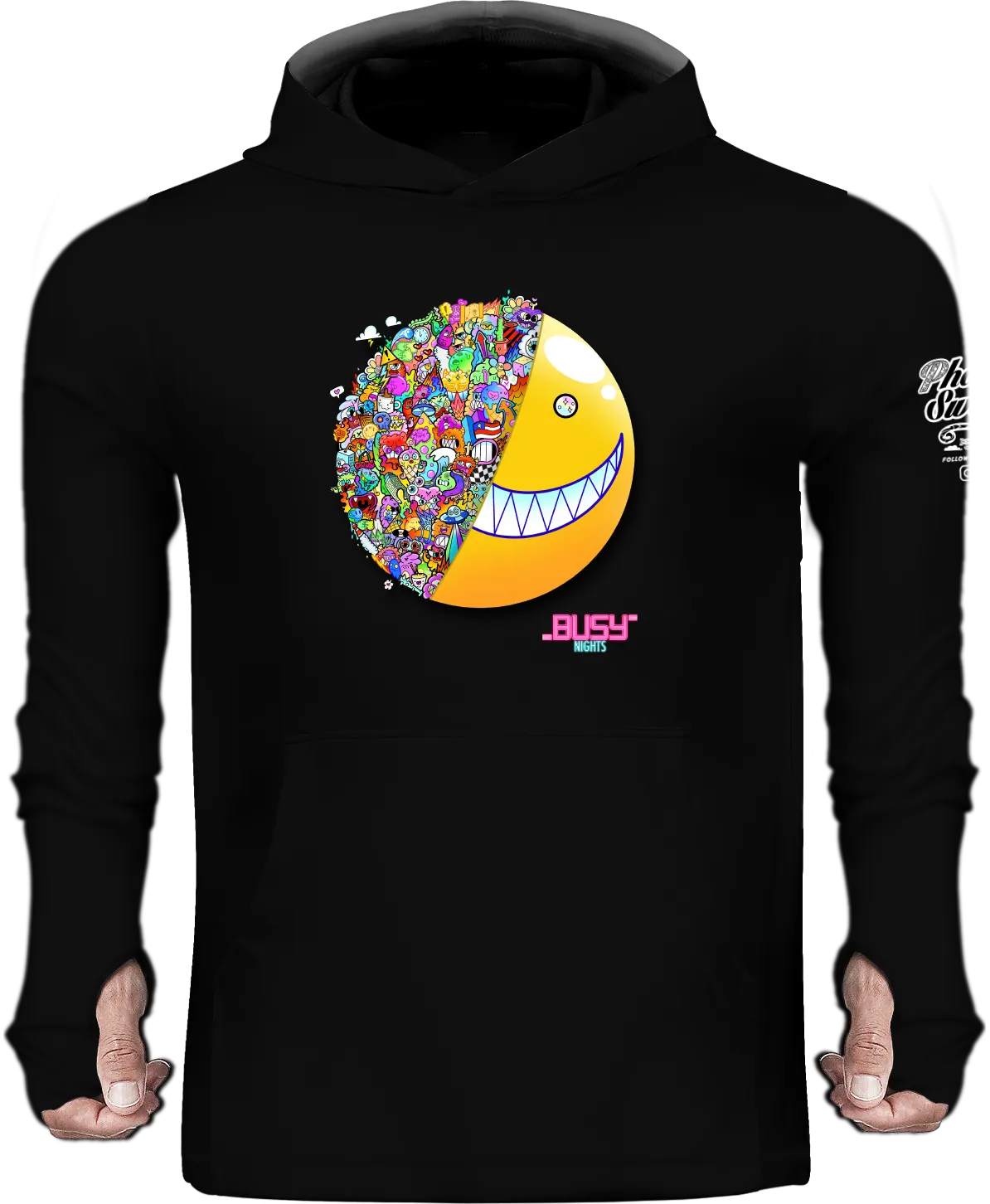 Driver Sun Hoody | Happy Face