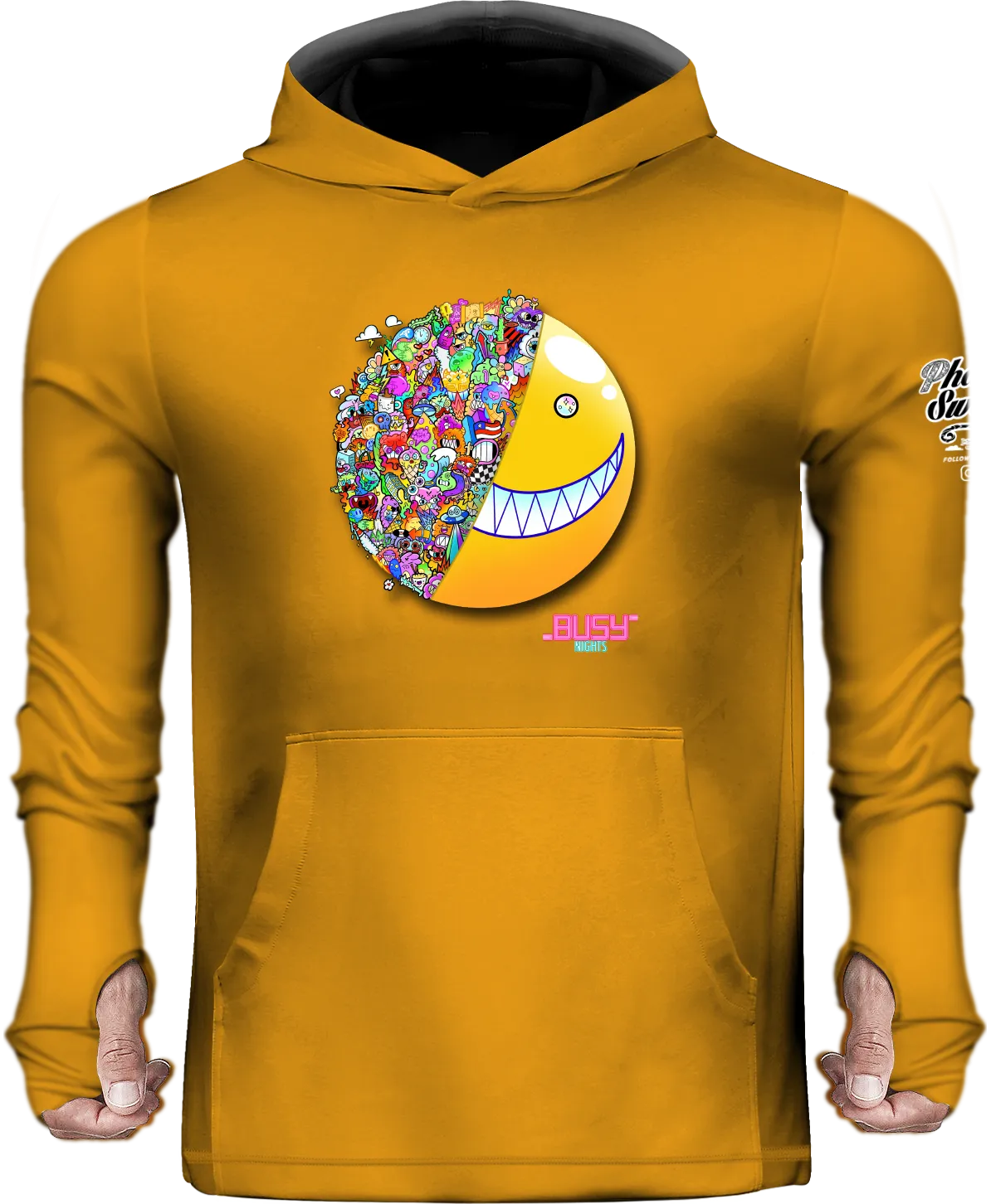 Driver Sun Hoody | Happy Face