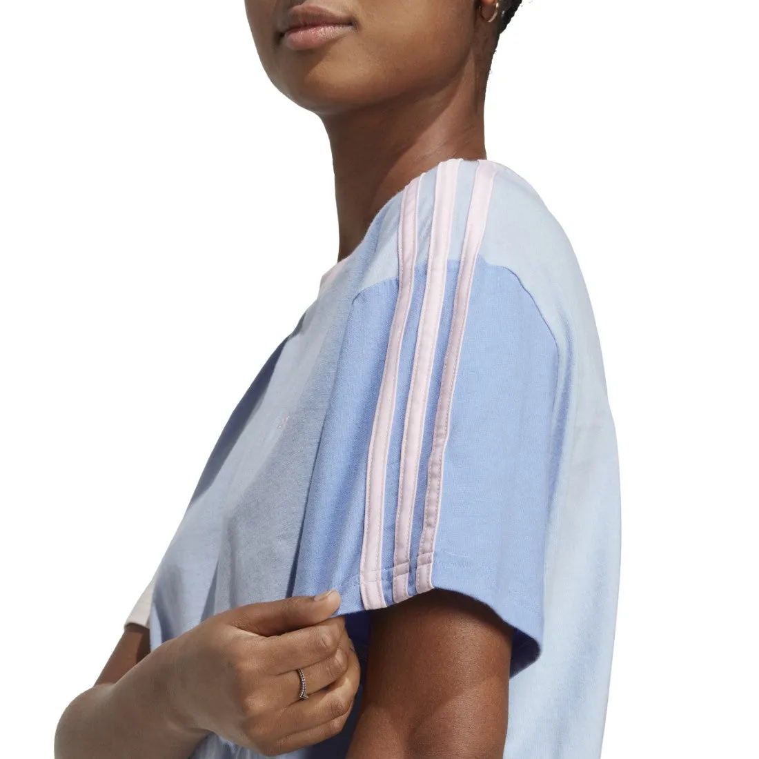 Essentials 3-Stripes Single Jersey Crop Top