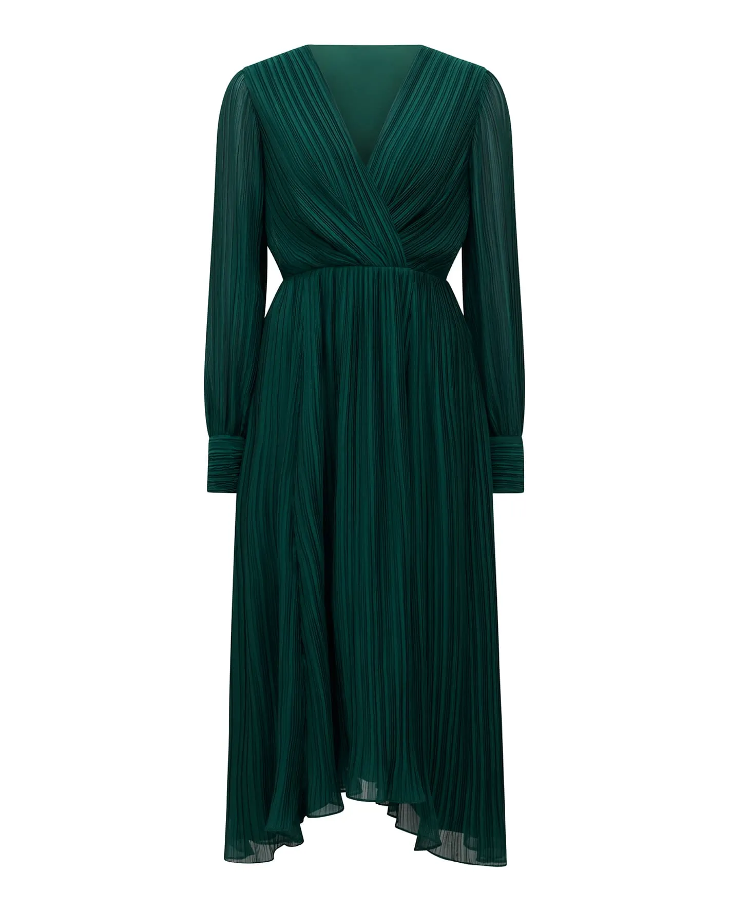 Genevieve Crinkle Midi Dress