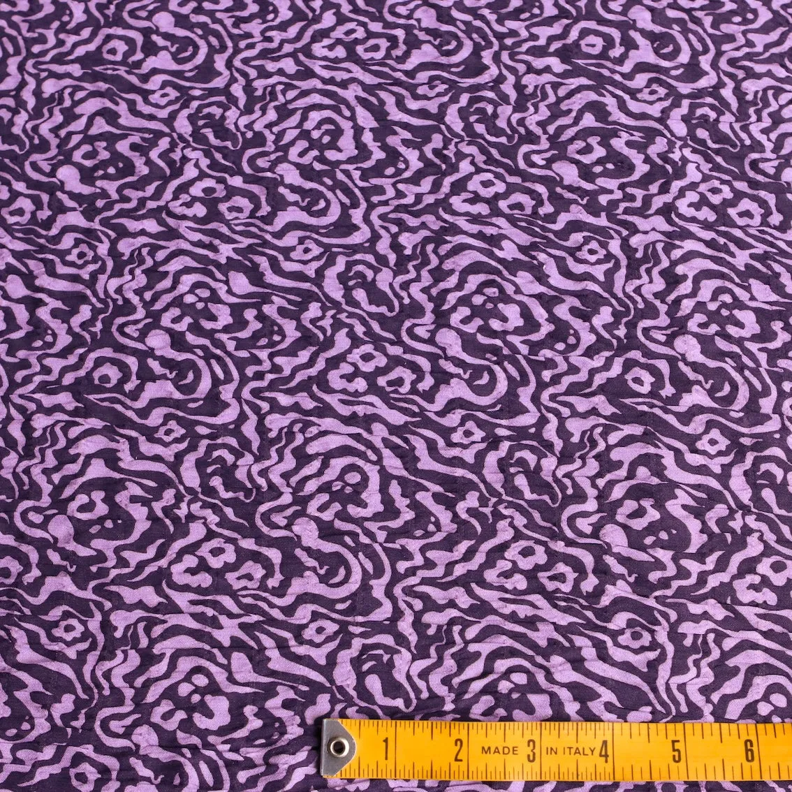 Grape Ripple Crinkle Viscose