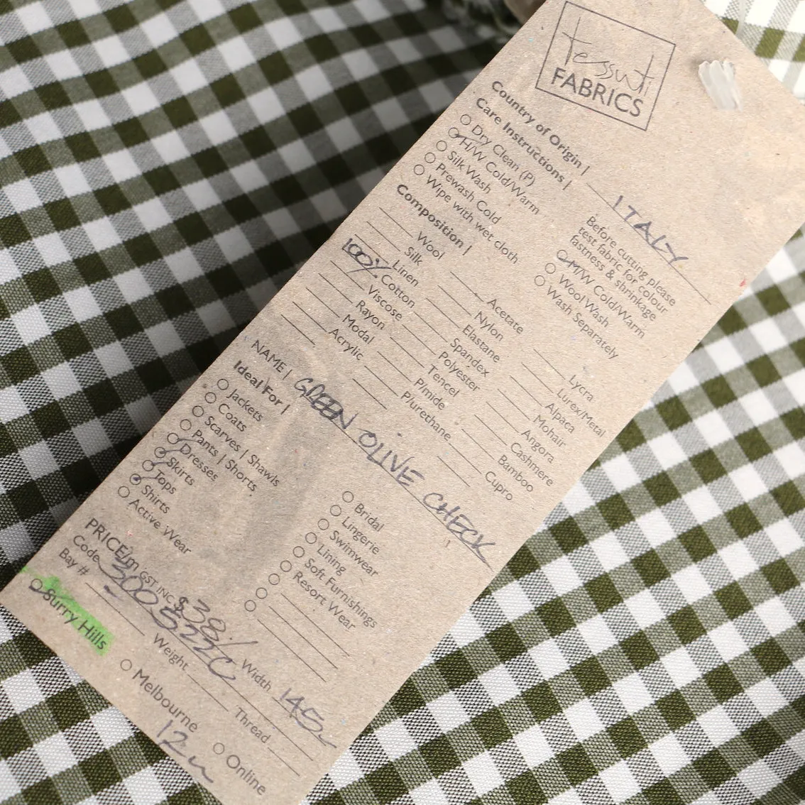 Green Olive Check