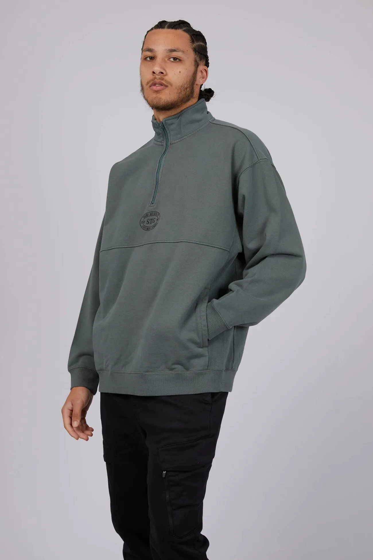 Heritage 1/4 Zip Pine