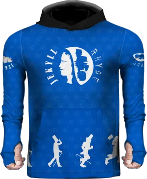 Jekyll and Hyde Blue Sun Hoodie