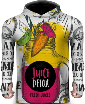 JUICE DETOX LIGHTWEIGHT SUN HOODIE