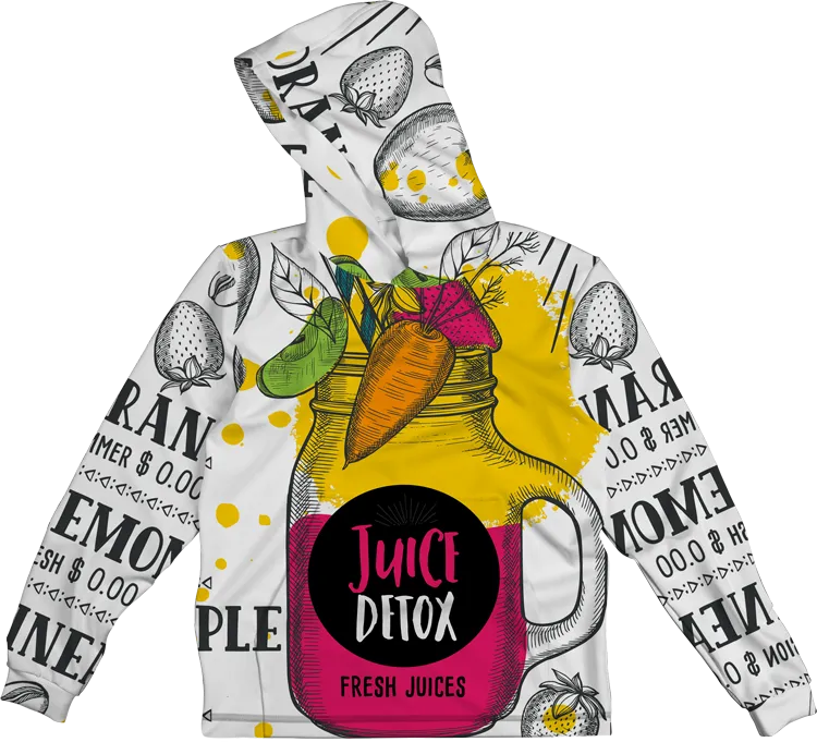 JUICE DETOX LIGHTWEIGHT SUN HOODIE