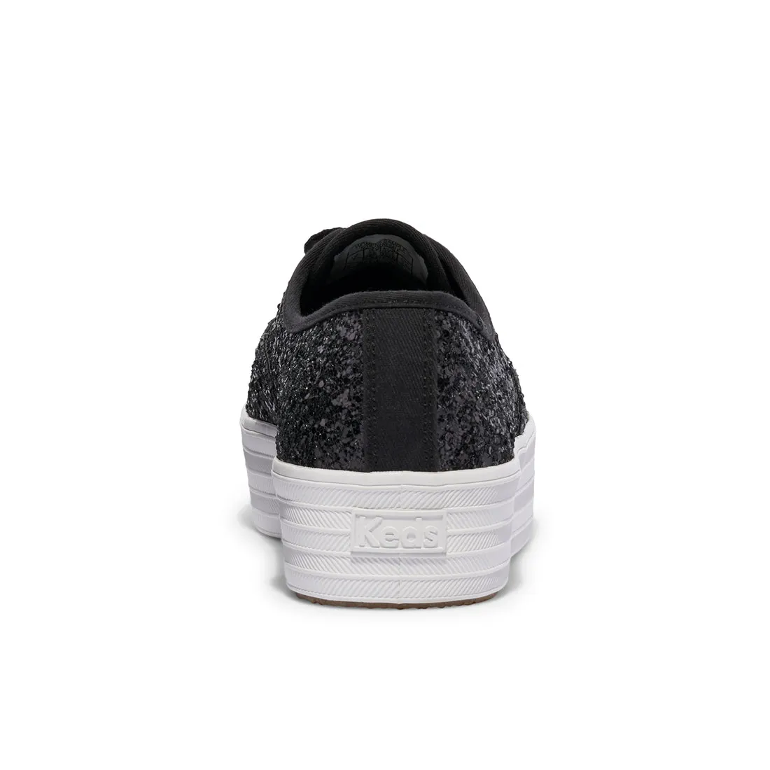 Keds Womens' Point Glitter Cel Black (WF68126)