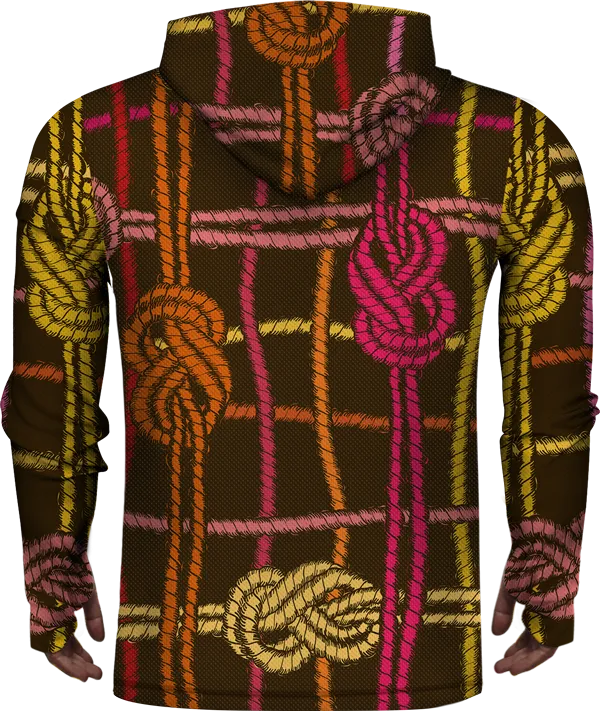 LINE COLORFUL LIGHTWEIGHT SUN HOODIE