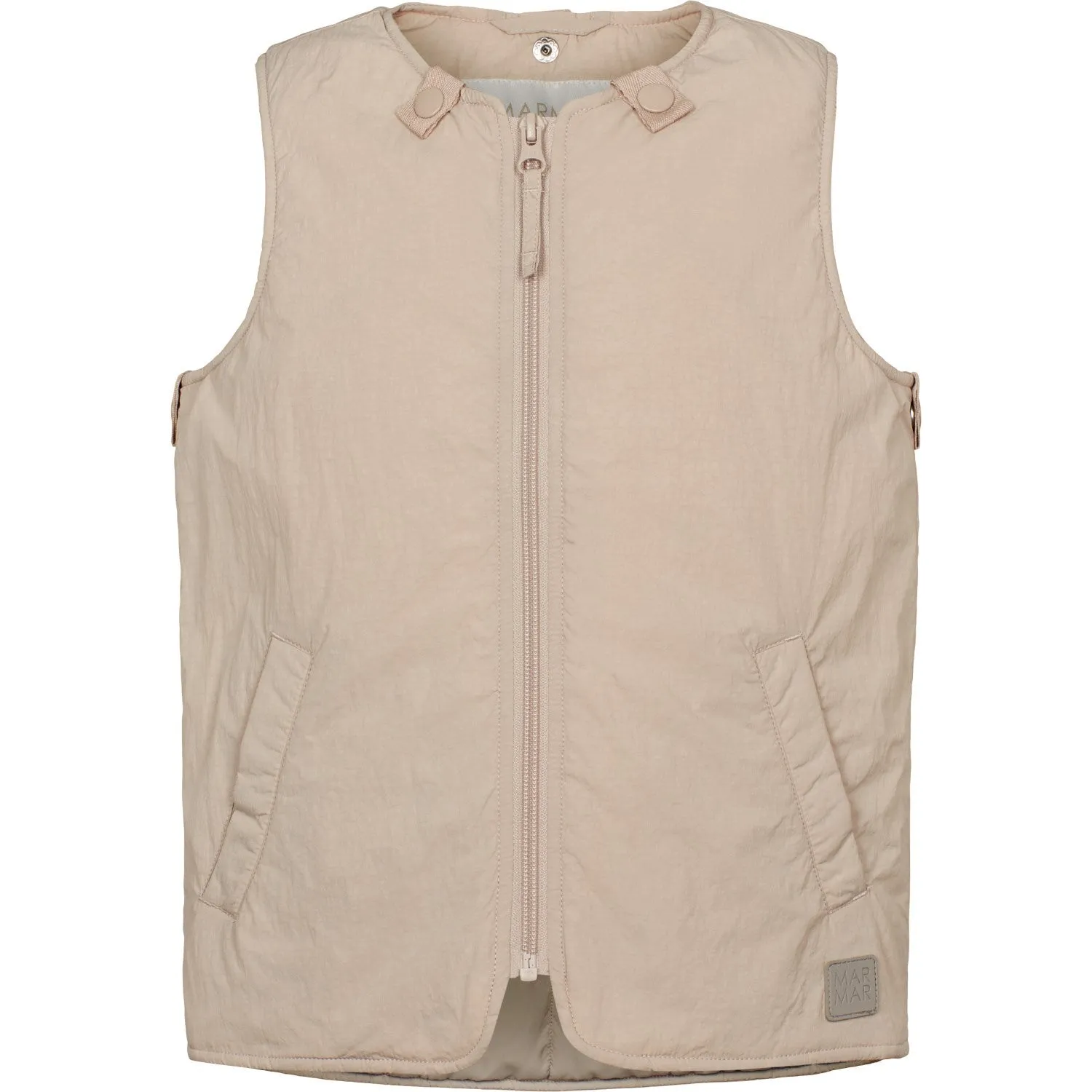 MarMar Ridé Cream Taupe Orvella Vest Outerwear