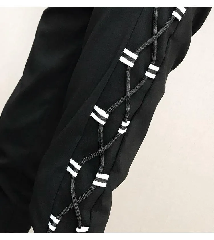 Men's Korean Style Streetwear Slim Fit Pants