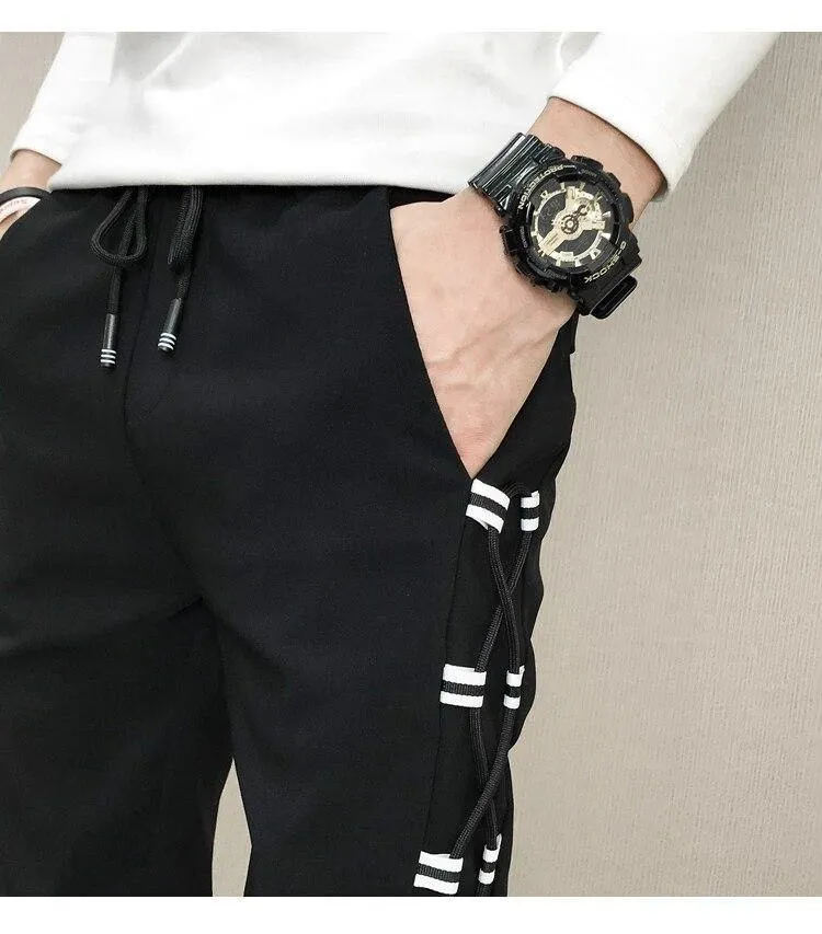 Men's Korean Style Streetwear Slim Fit Pants