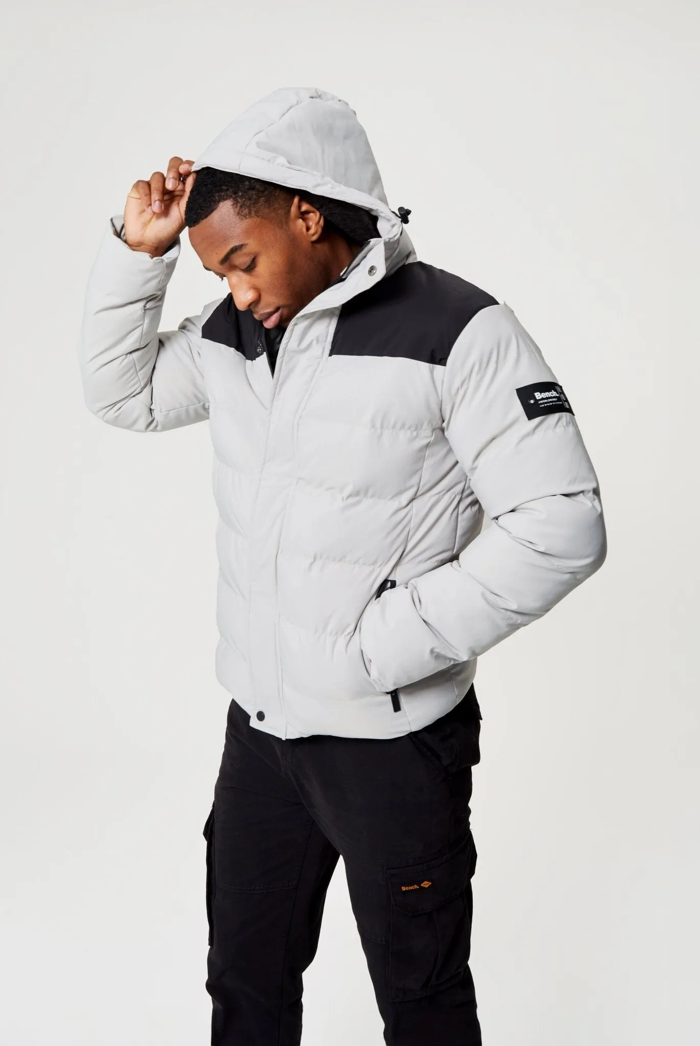 Mens 'TOMERO' Jacket - FROST GREY