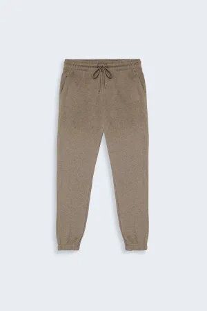 Oatmeal Slim Fit Jogger Pants
