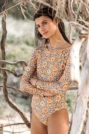 Onezie in Retro Blossom