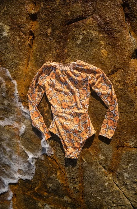 Onezie in Retro Blossom
