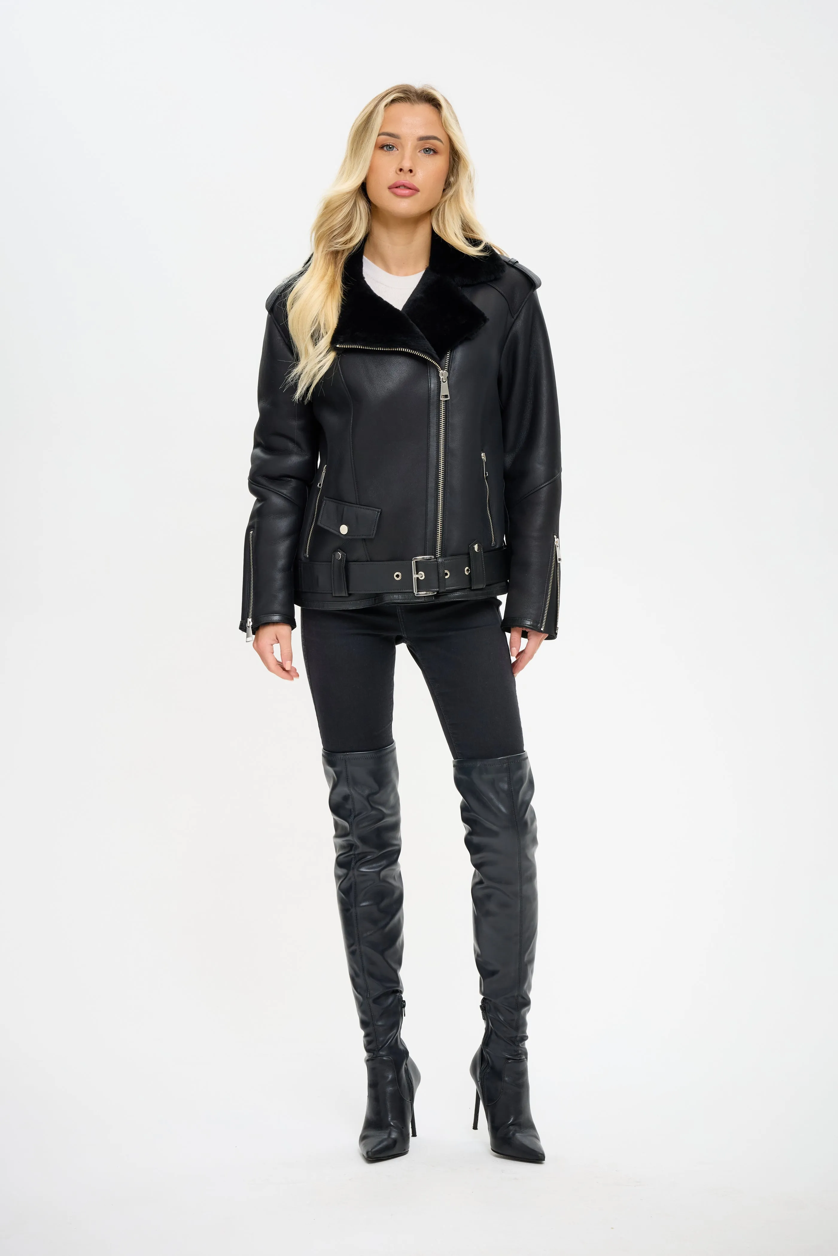 Paloma Sheepskin Jacket