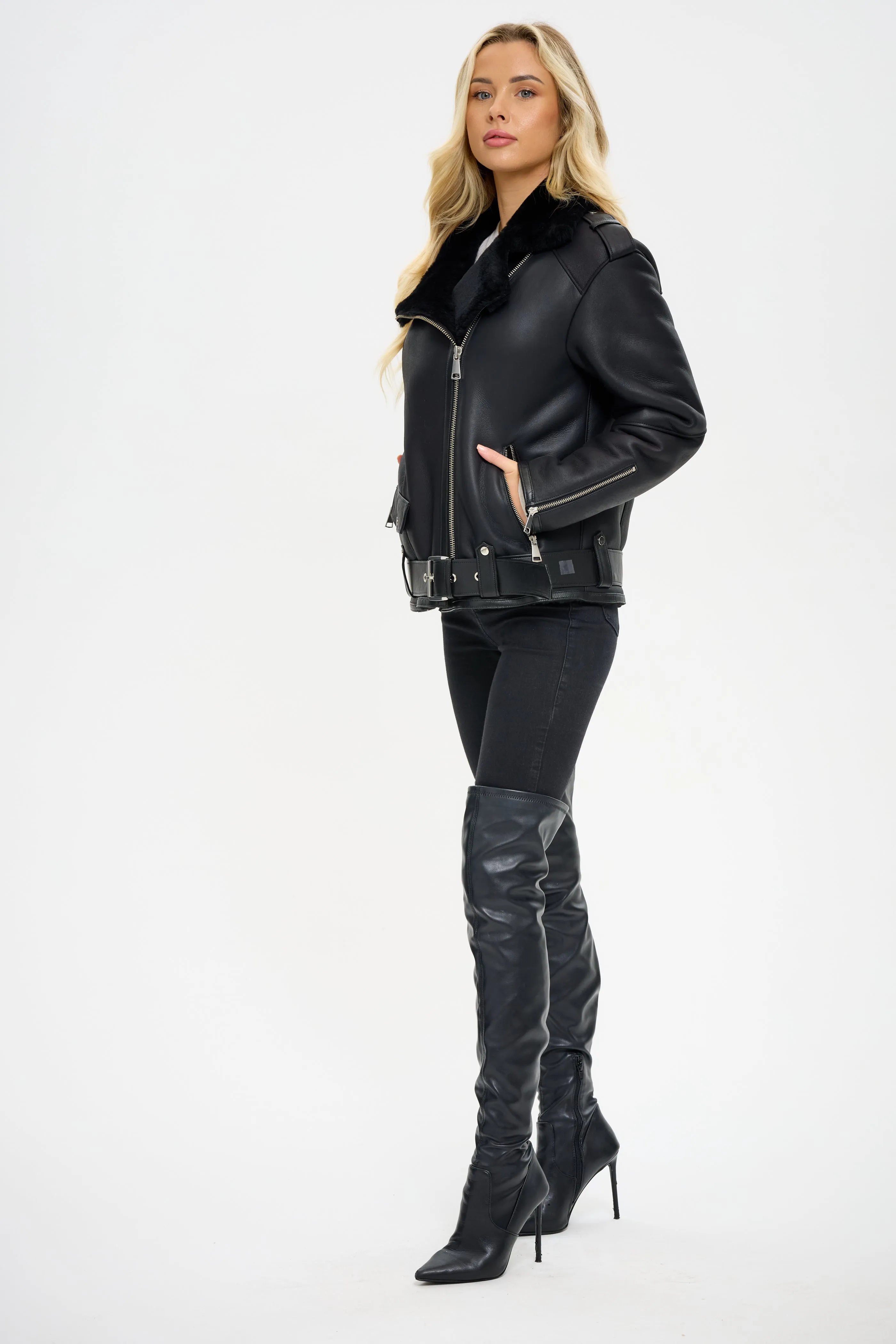 Paloma Sheepskin Jacket