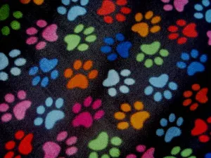 Paws - Fleece Print