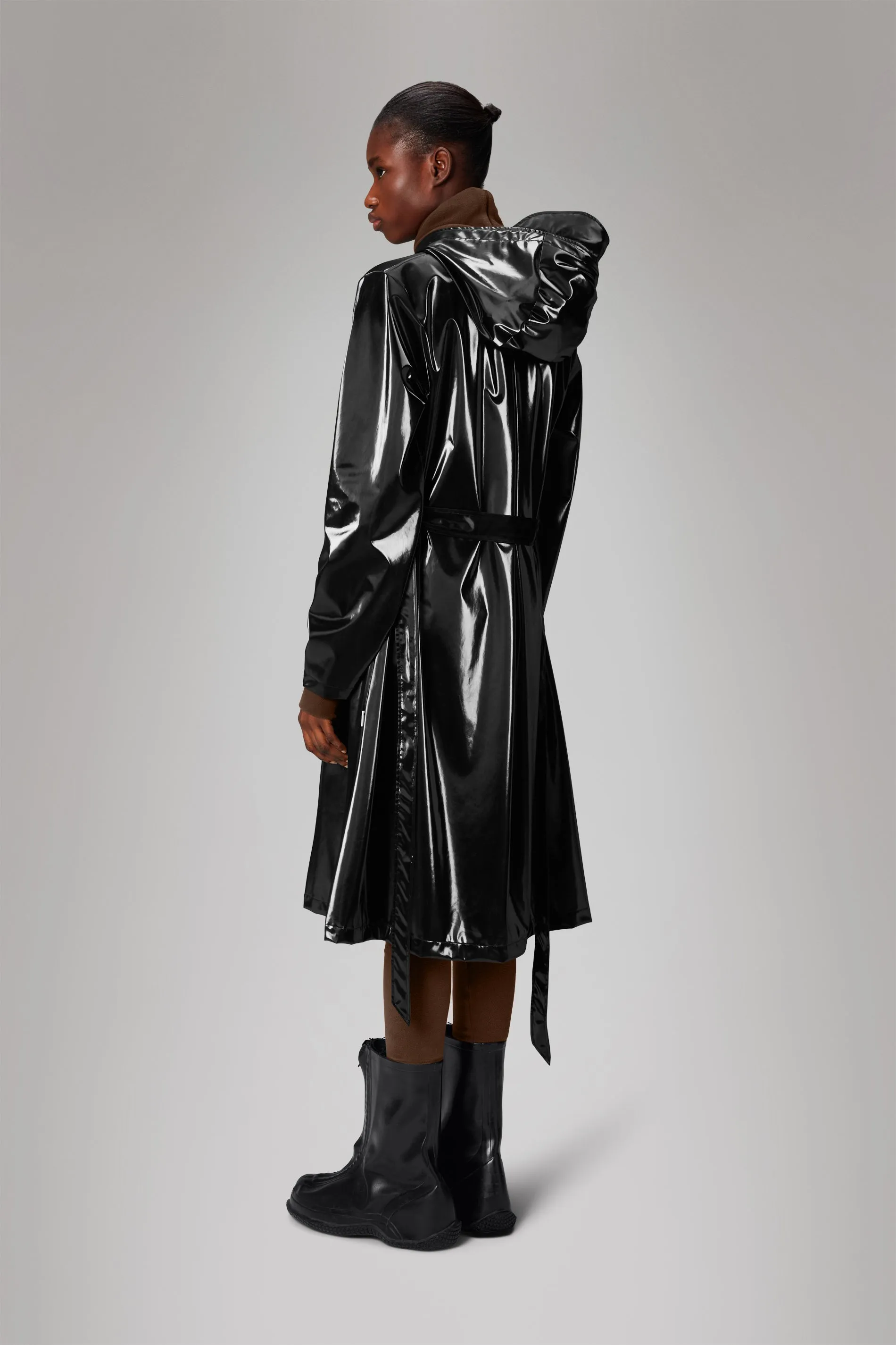 RAINS A-LINE LONGER W JACKET W3 - 2 COLORS