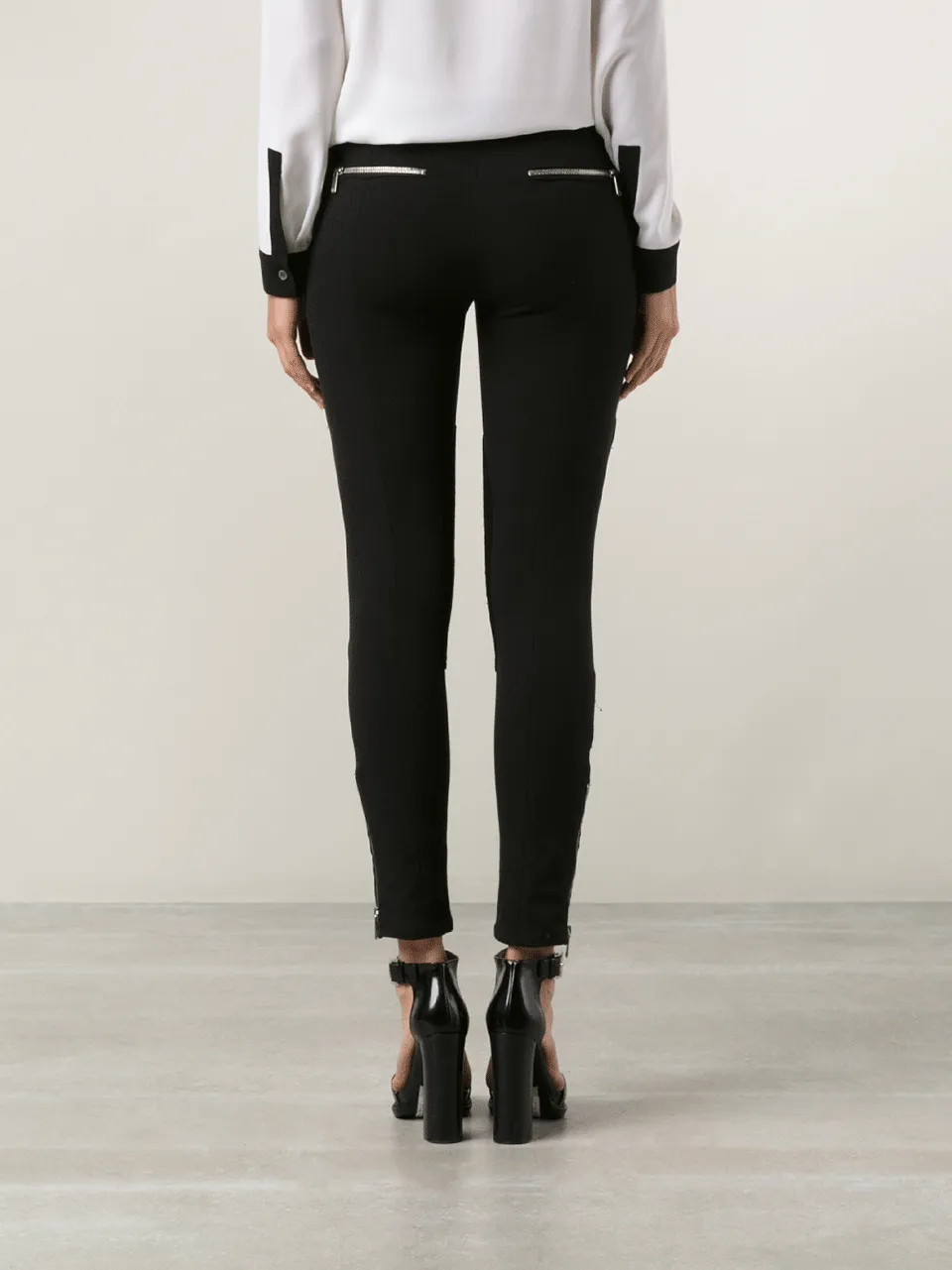 Skinny Zip Pocket Pants