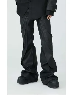 Slim Fit Irregular Design Pants