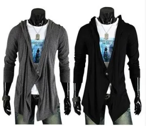 Slim Look Long V-Neck Sweater Knitted Outerwear