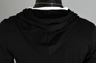 Slim Look Long V-Neck Sweater Knitted Outerwear
