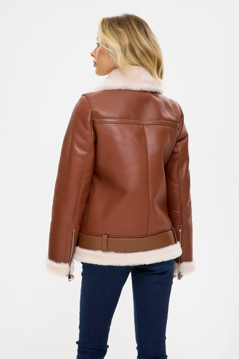 Sofia Sheepskin Jacket