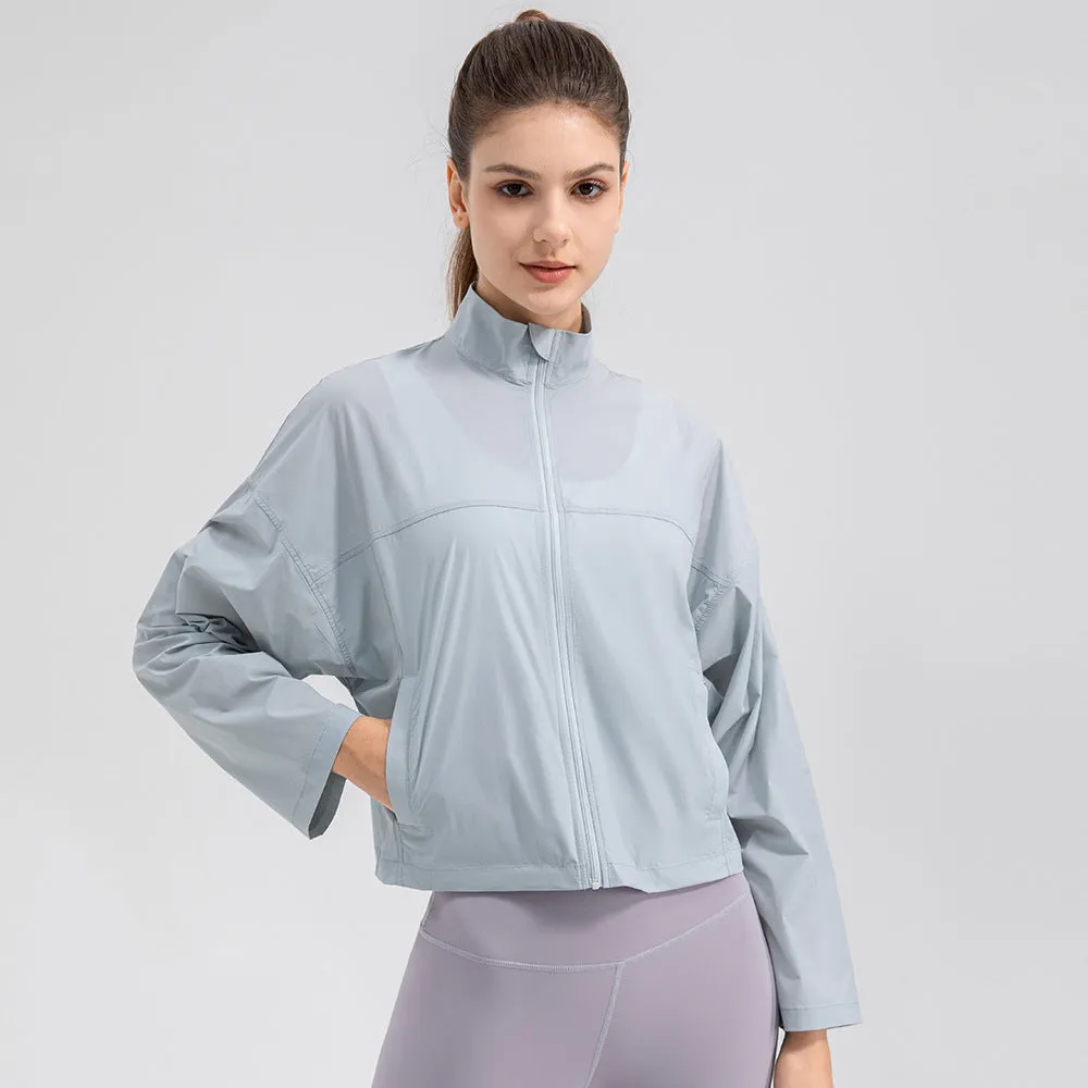Sun Protection Clothing Women Summer UV Protection Lightweight Breathable Sun Protection Clothing Long Sleeve Quick Drying Outdoor Sports Jacket