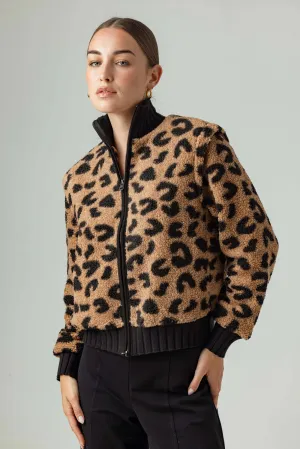 Sundays | Kaida Jacket -Cheetah Print