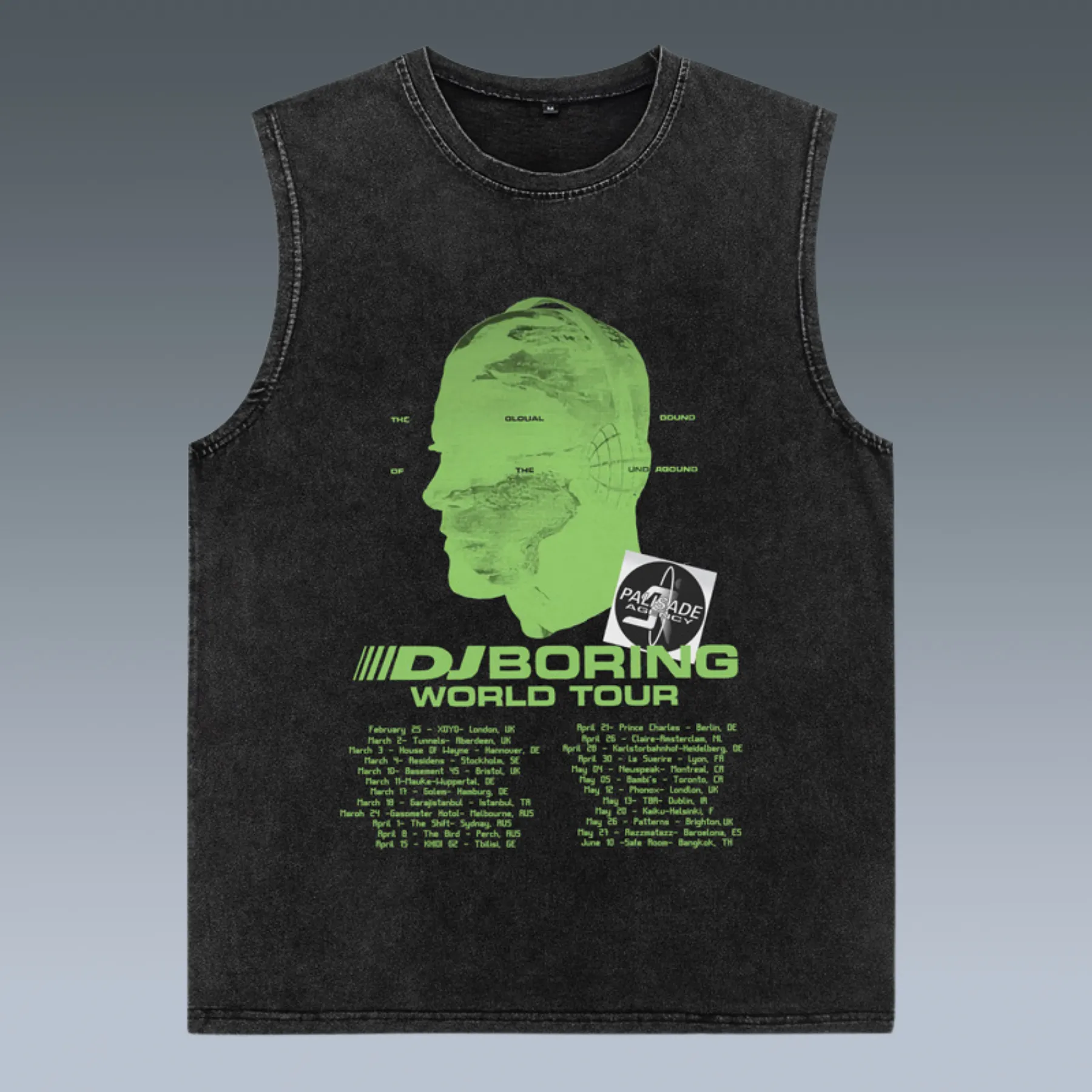 VINTAGE VEST | DJBORING& WORLD TOUR