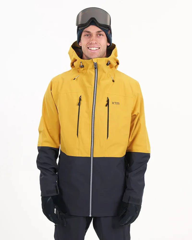 XTM Men's Palladium Iii Shell Jacket - Small - Golden Yellow - Small